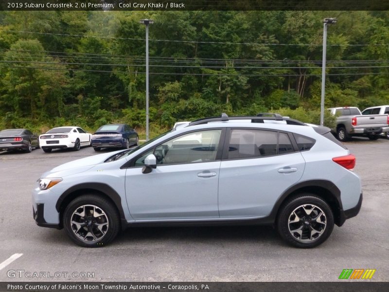 Cool Gray Khaki / Black 2019 Subaru Crosstrek 2.0i Premium