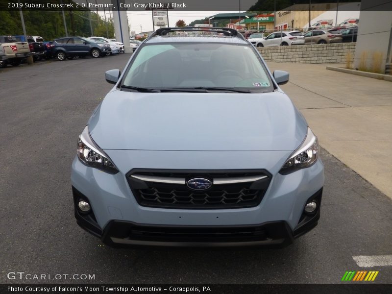 Cool Gray Khaki / Black 2019 Subaru Crosstrek 2.0i Premium