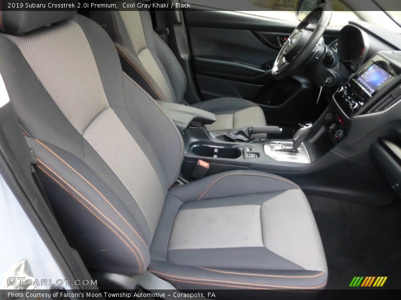 Cool Gray Khaki / Black 2019 Subaru Crosstrek 2.0i Premium