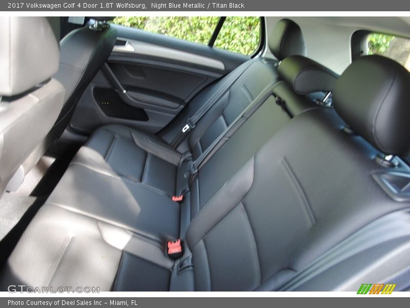 Night Blue Metallic / Titan Black 2017 Volkswagen Golf 4 Door 1.8T Wolfsburg
