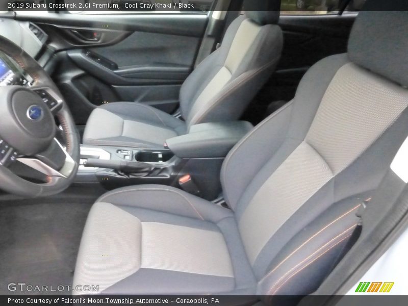 Cool Gray Khaki / Black 2019 Subaru Crosstrek 2.0i Premium