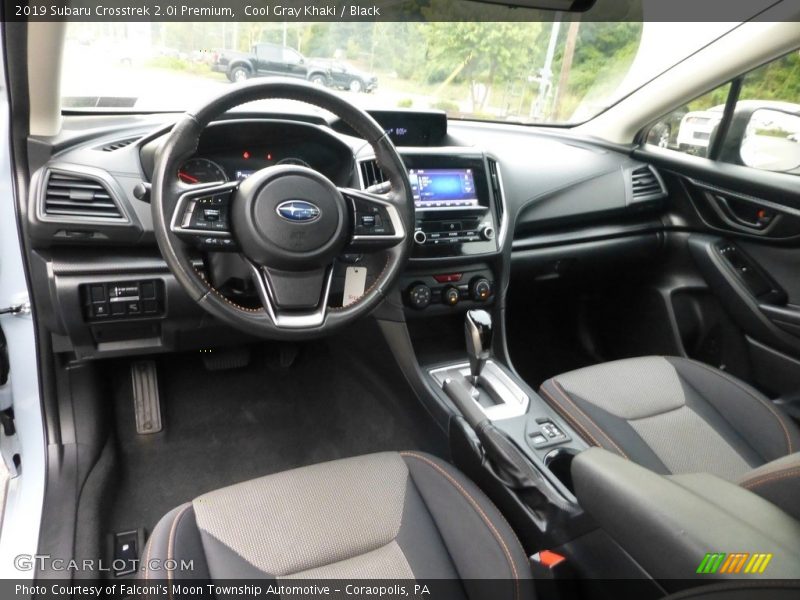 Cool Gray Khaki / Black 2019 Subaru Crosstrek 2.0i Premium