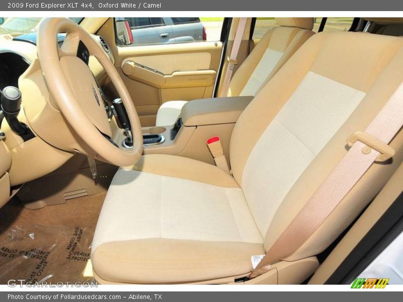 Oxford White / Camel 2009 Ford Explorer XLT 4x4