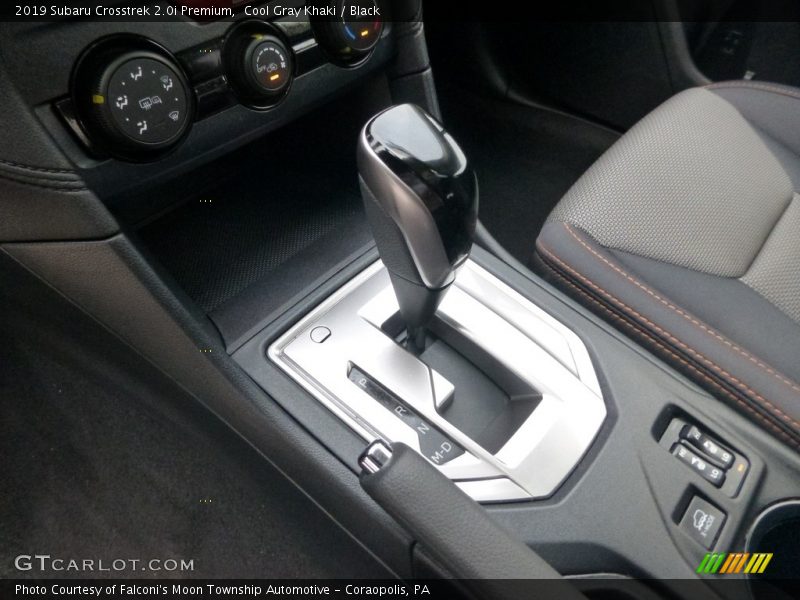 Cool Gray Khaki / Black 2019 Subaru Crosstrek 2.0i Premium