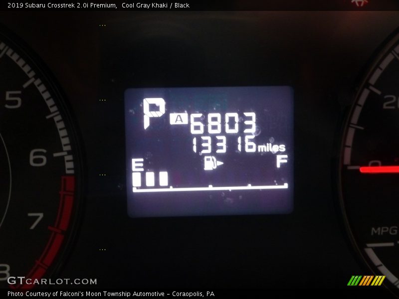 Cool Gray Khaki / Black 2019 Subaru Crosstrek 2.0i Premium