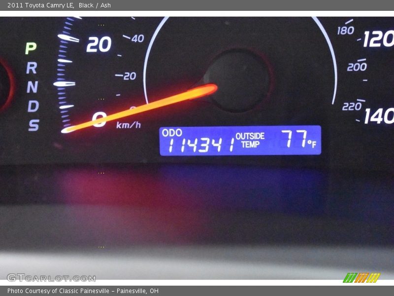 Black / Ash 2011 Toyota Camry LE