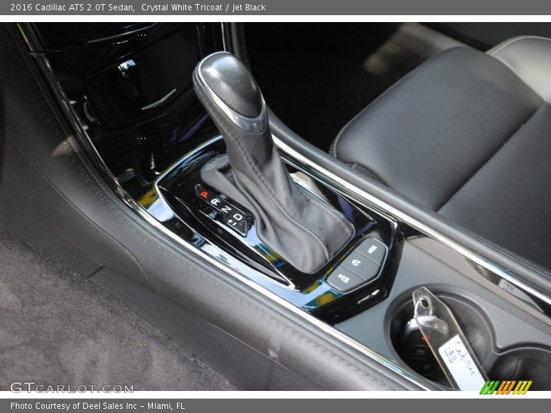 Crystal White Tricoat / Jet Black 2016 Cadillac ATS 2.0T Sedan