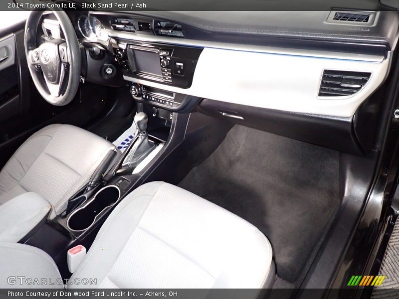 Black Sand Pearl / Ash 2014 Toyota Corolla LE