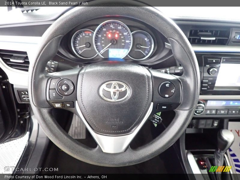 Black Sand Pearl / Ash 2014 Toyota Corolla LE