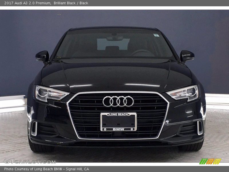 Brilliant Black / Black 2017 Audi A3 2.0 Premium