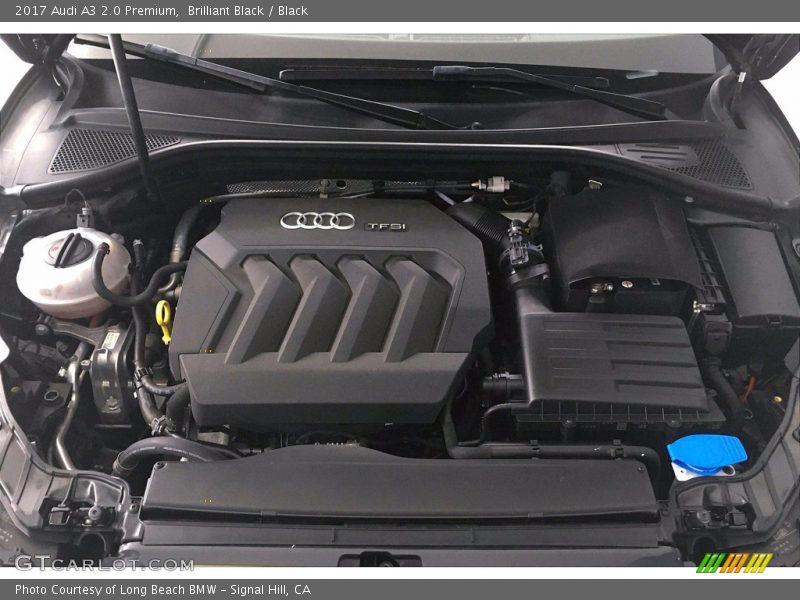 Brilliant Black / Black 2017 Audi A3 2.0 Premium