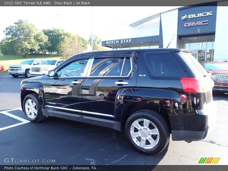 Onyx Black / Jet Black 2012 GMC Terrain SLE AWD