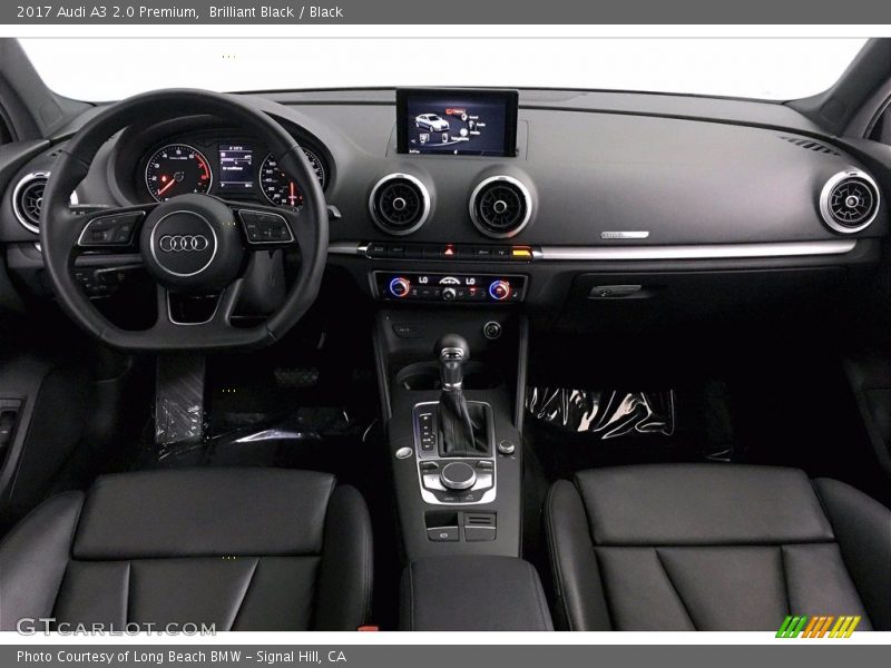 Brilliant Black / Black 2017 Audi A3 2.0 Premium