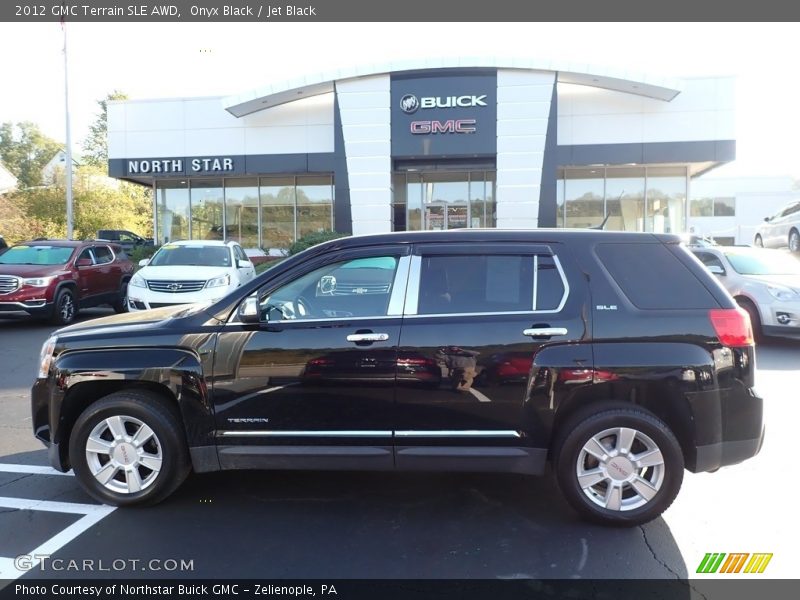 Onyx Black / Jet Black 2012 GMC Terrain SLE AWD