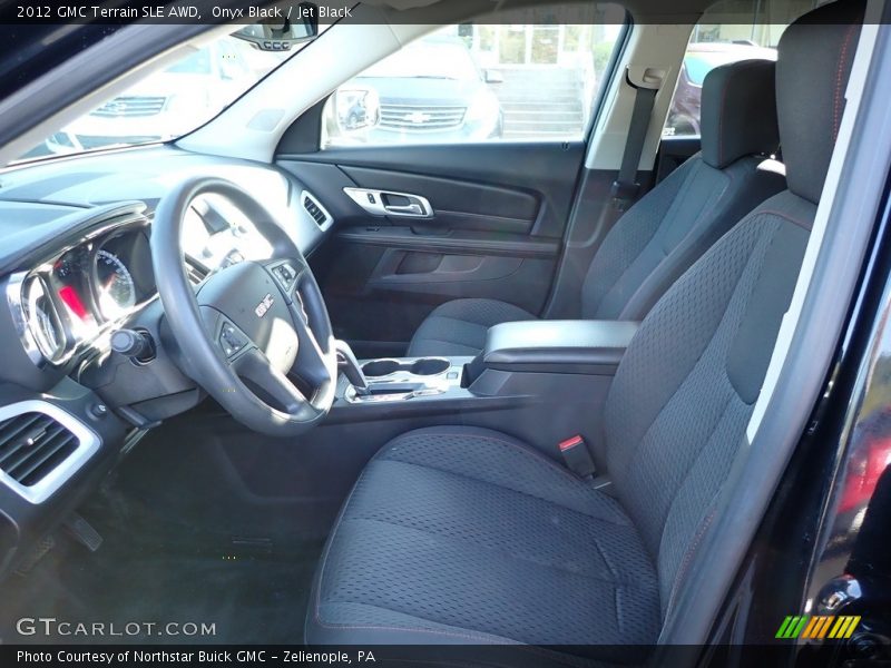 Onyx Black / Jet Black 2012 GMC Terrain SLE AWD