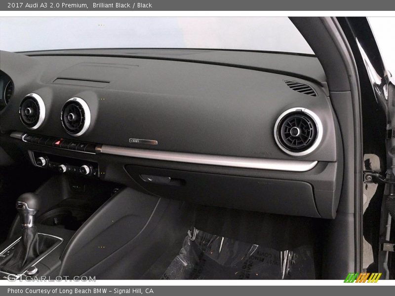 Brilliant Black / Black 2017 Audi A3 2.0 Premium