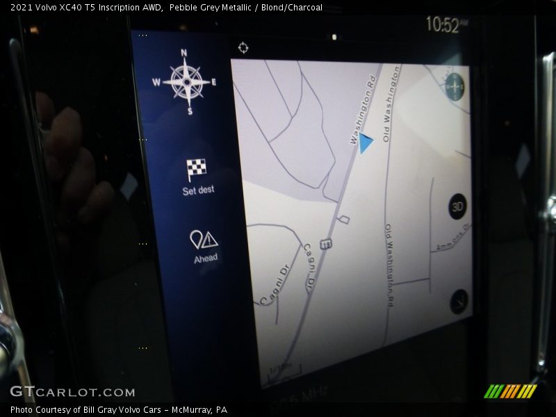 Navigation of 2021 XC40 T5 Inscription AWD
