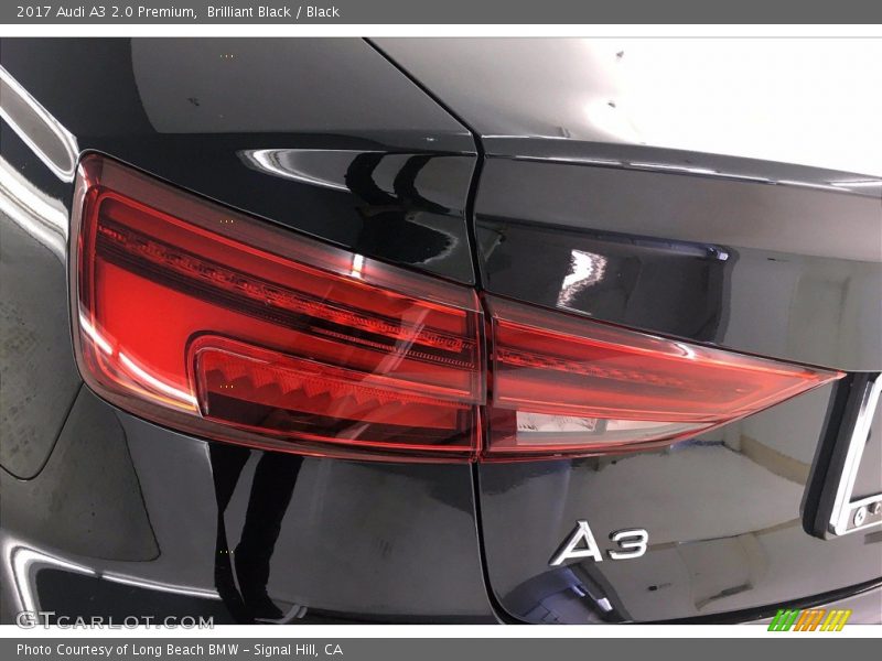 Brilliant Black / Black 2017 Audi A3 2.0 Premium