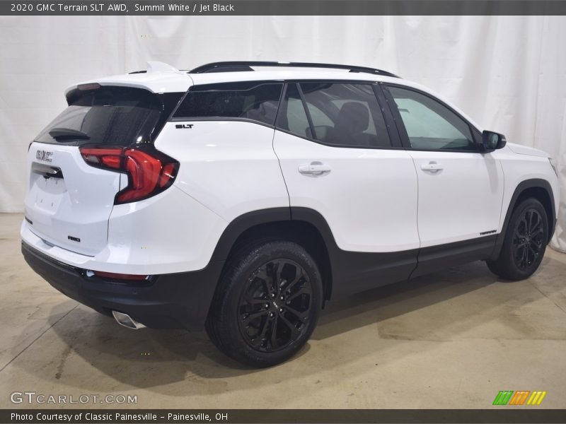 Summit White / Jet Black 2020 GMC Terrain SLT AWD