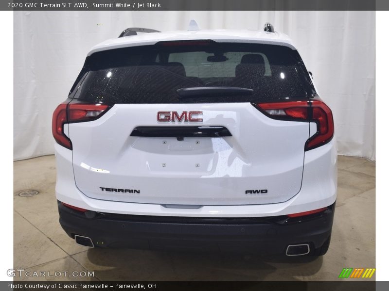 Summit White / Jet Black 2020 GMC Terrain SLT AWD