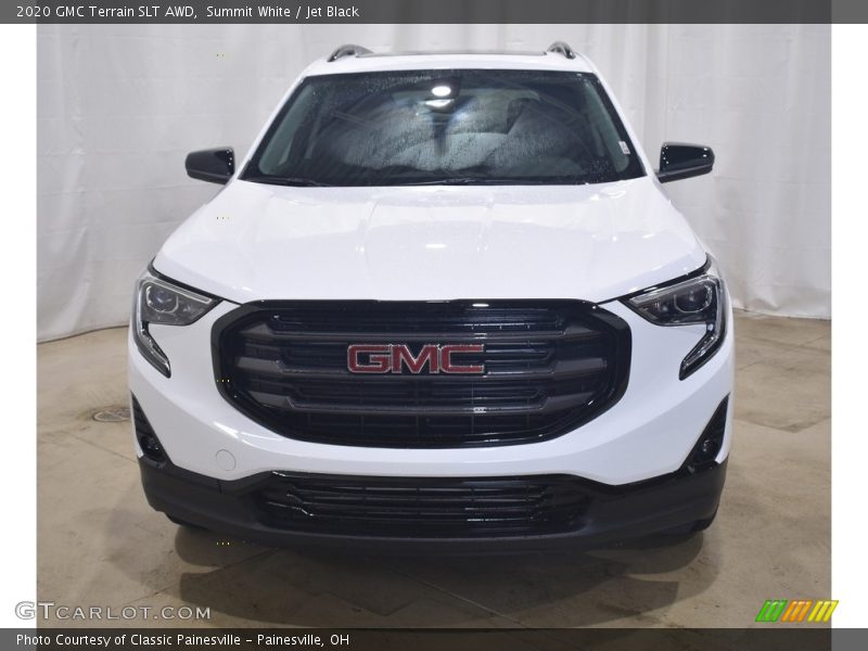 Summit White / Jet Black 2020 GMC Terrain SLT AWD