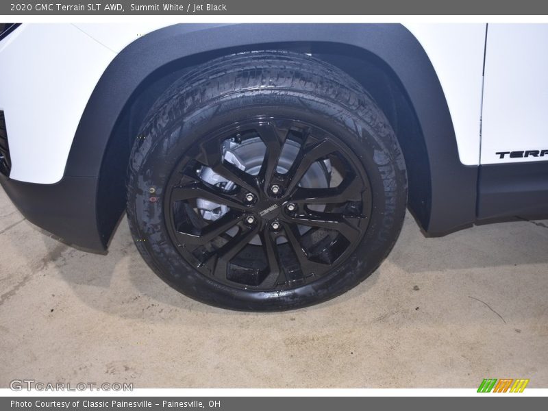 Summit White / Jet Black 2020 GMC Terrain SLT AWD