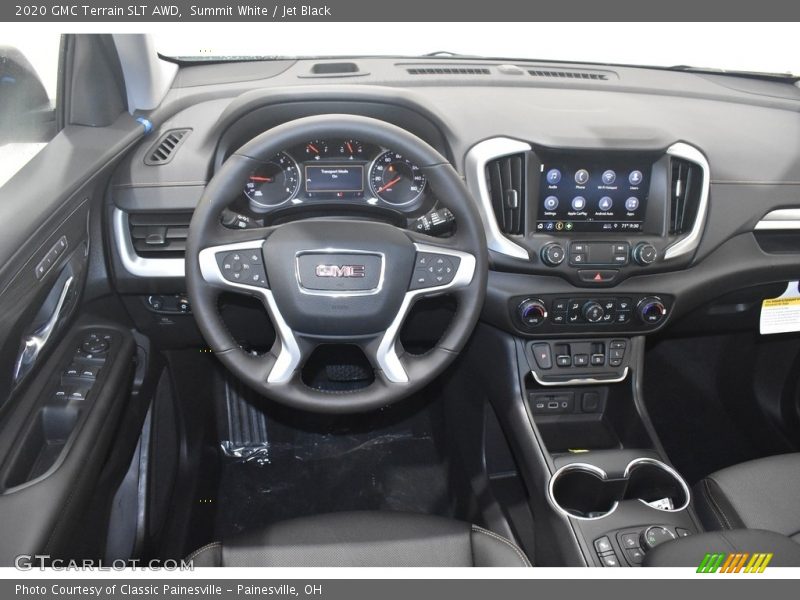 Summit White / Jet Black 2020 GMC Terrain SLT AWD