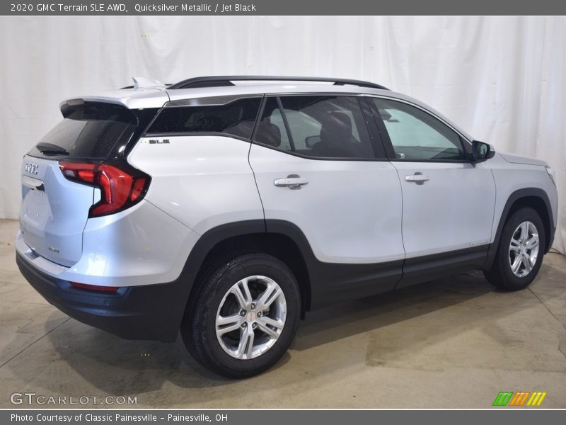 Quicksilver Metallic / Jet Black 2020 GMC Terrain SLE AWD