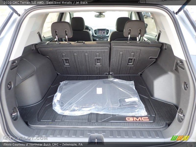 Satin Steel Metallic / Jet Black 2020 GMC Terrain SLE AWD