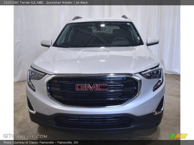 Quicksilver Metallic / Jet Black 2020 GMC Terrain SLE AWD
