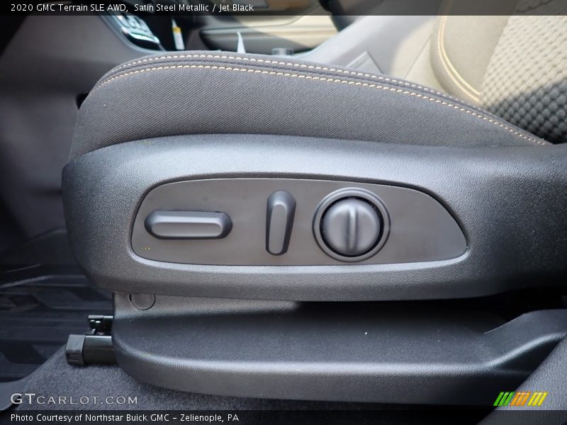 Satin Steel Metallic / Jet Black 2020 GMC Terrain SLE AWD