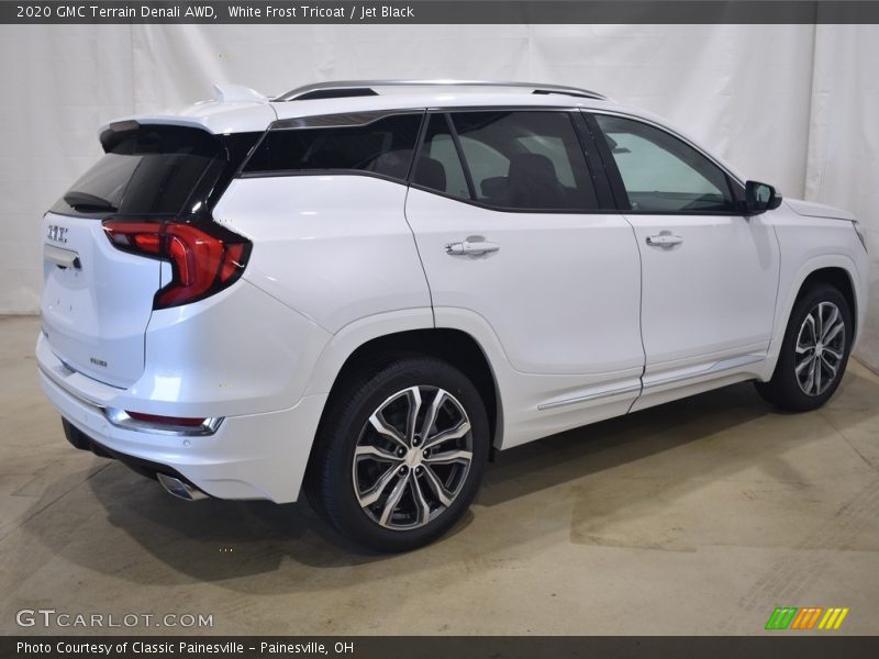 White Frost Tricoat / Jet Black 2020 GMC Terrain Denali AWD