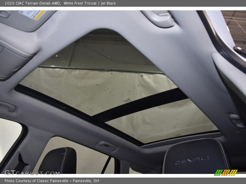 White Frost Tricoat / Jet Black 2020 GMC Terrain Denali AWD