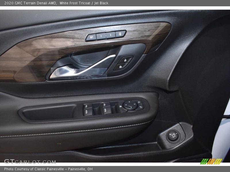 White Frost Tricoat / Jet Black 2020 GMC Terrain Denali AWD