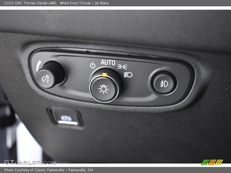 White Frost Tricoat / Jet Black 2020 GMC Terrain Denali AWD