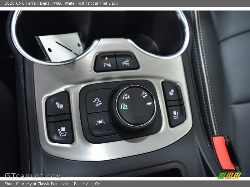 White Frost Tricoat / Jet Black 2020 GMC Terrain Denali AWD