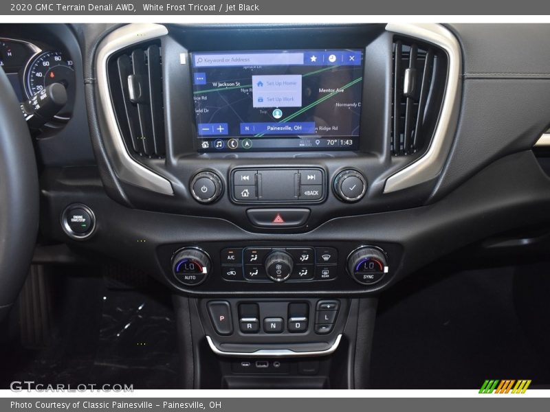 White Frost Tricoat / Jet Black 2020 GMC Terrain Denali AWD