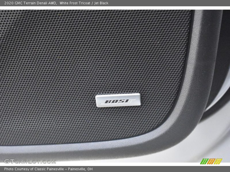 White Frost Tricoat / Jet Black 2020 GMC Terrain Denali AWD