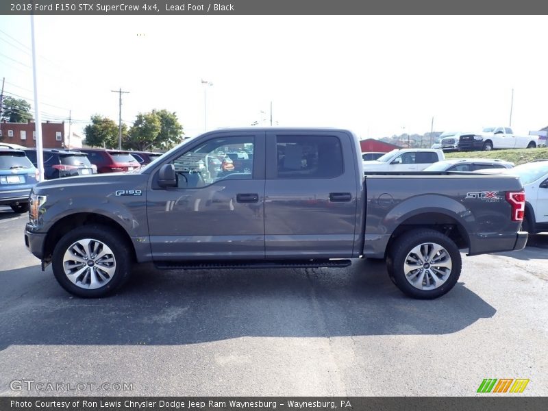 Lead Foot / Black 2018 Ford F150 STX SuperCrew 4x4