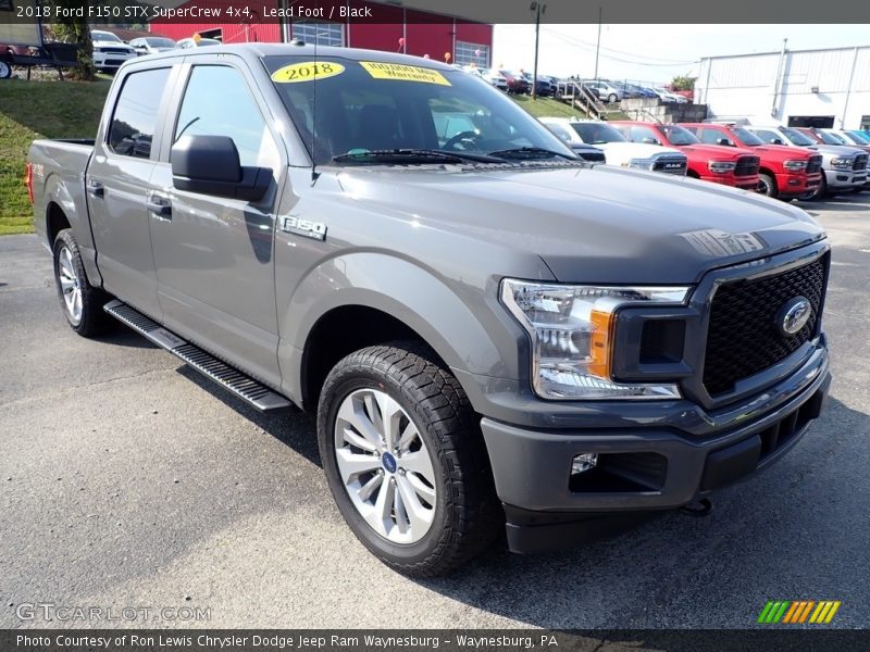 Lead Foot / Black 2018 Ford F150 STX SuperCrew 4x4