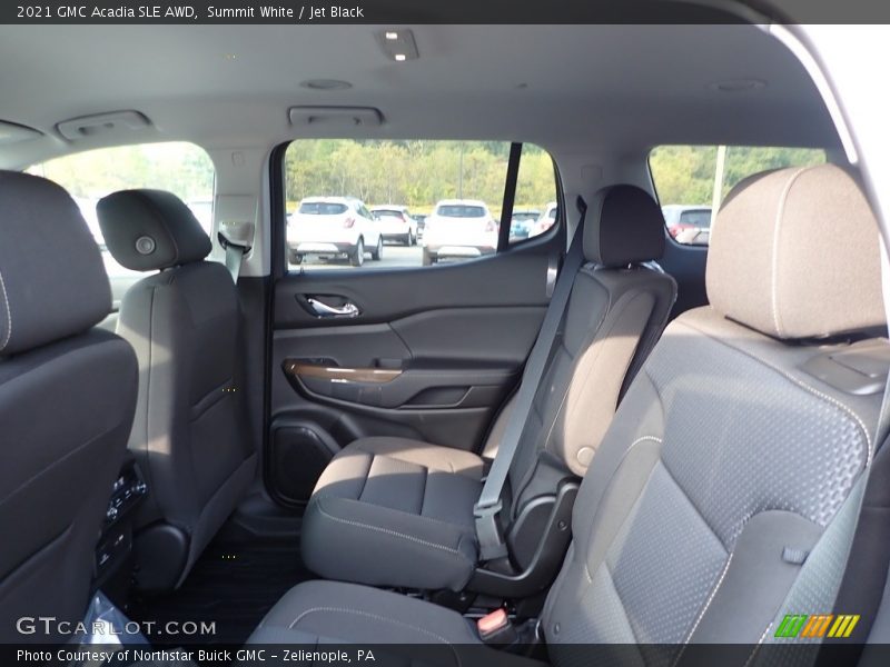 Summit White / Jet Black 2021 GMC Acadia SLE AWD