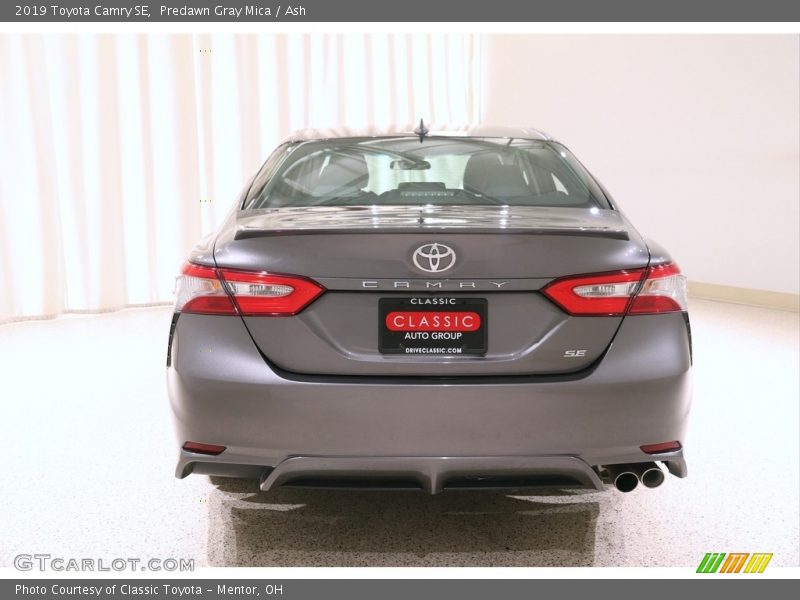 Predawn Gray Mica / Ash 2019 Toyota Camry SE