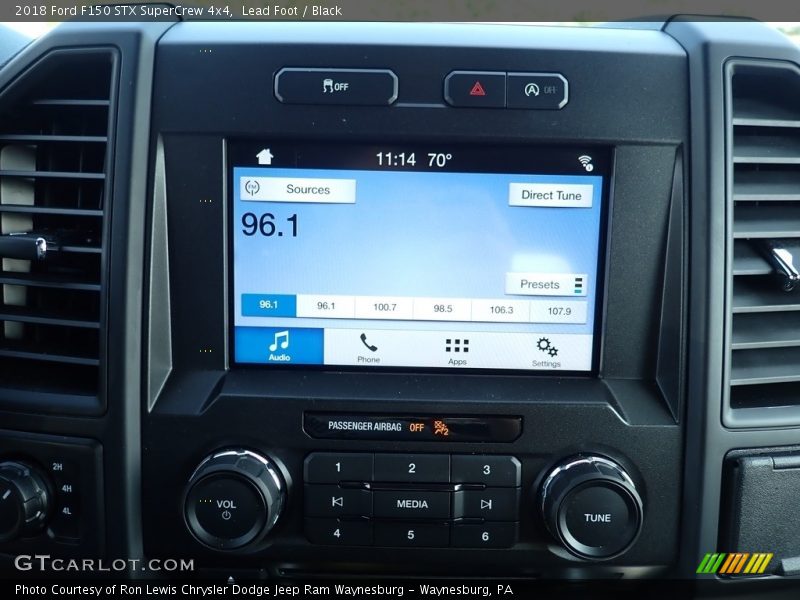 Lead Foot / Black 2018 Ford F150 STX SuperCrew 4x4