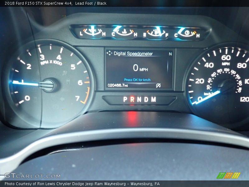 Lead Foot / Black 2018 Ford F150 STX SuperCrew 4x4