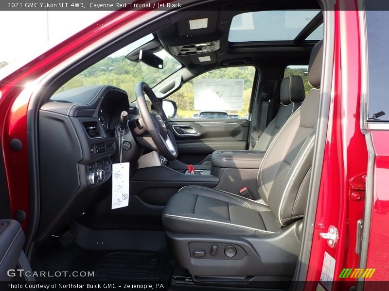 Front Seat of 2021 Yukon SLT 4WD