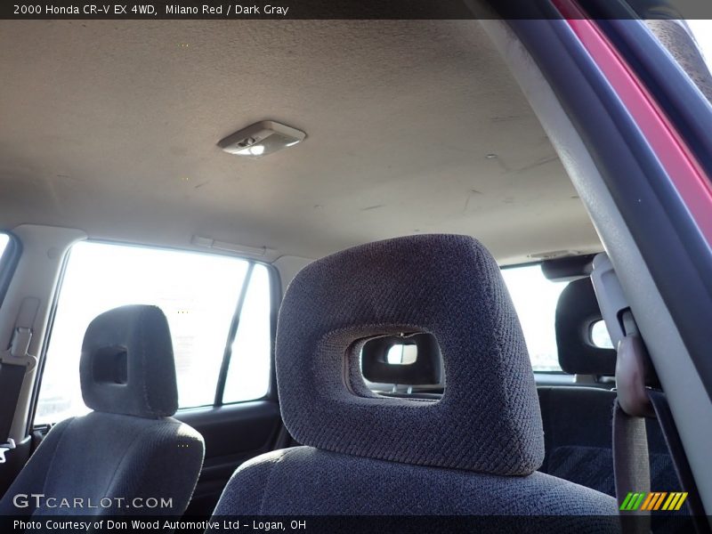 Milano Red / Dark Gray 2000 Honda CR-V EX 4WD