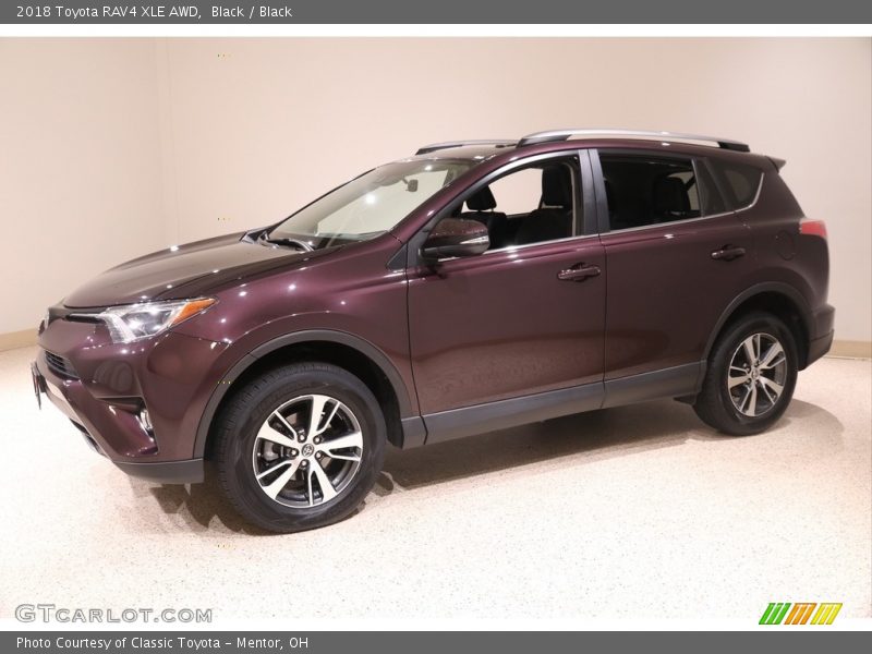 Front 3/4 View of 2018 RAV4 XLE AWD