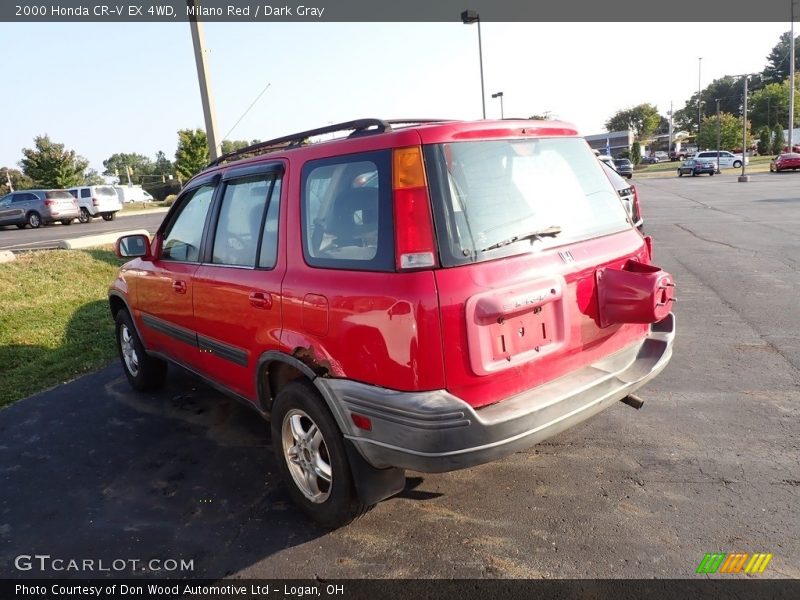 Milano Red / Dark Gray 2000 Honda CR-V EX 4WD