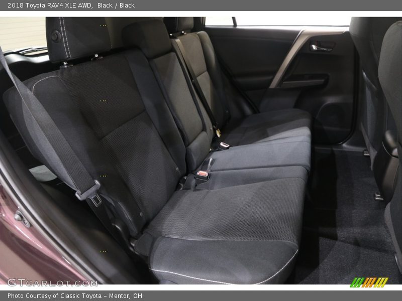 Black / Black 2018 Toyota RAV4 XLE AWD