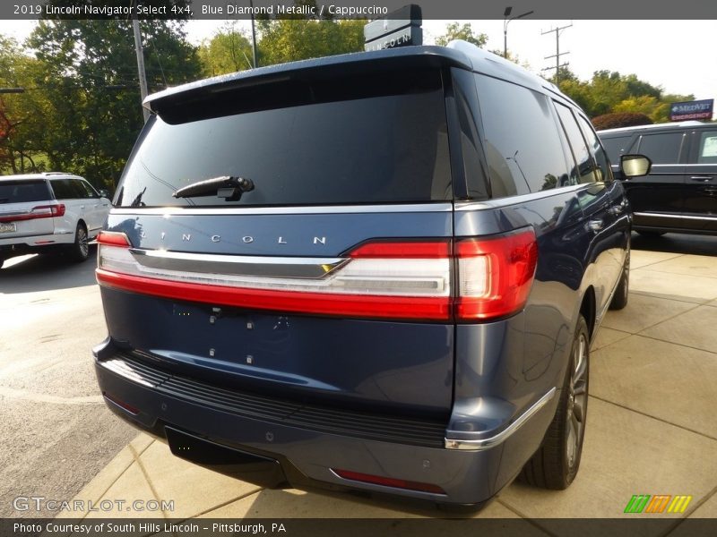 Blue Diamond Metallic / Cappuccino 2019 Lincoln Navigator Select 4x4